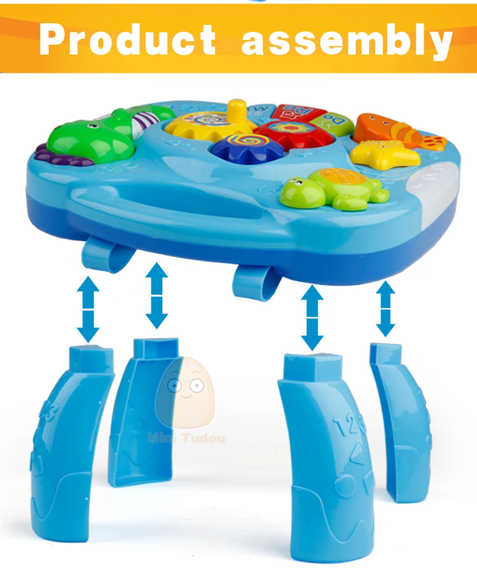 Educational Music Table Toy for Babies 6 Months+