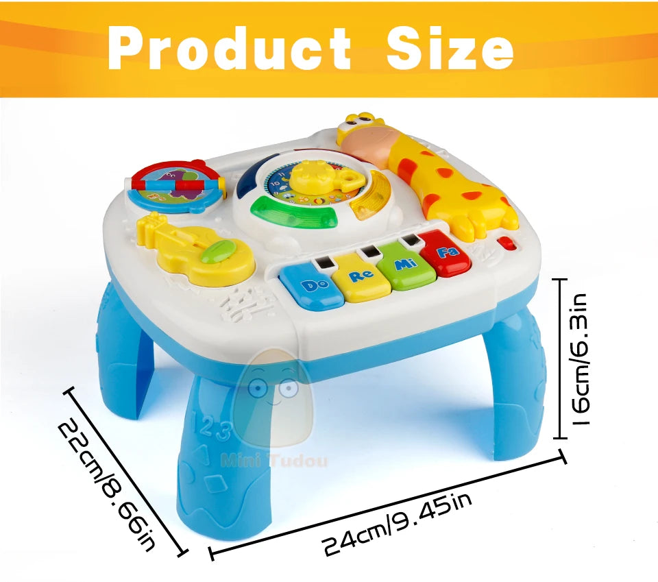 Educational Music Table Toy for Babies 6 Months+