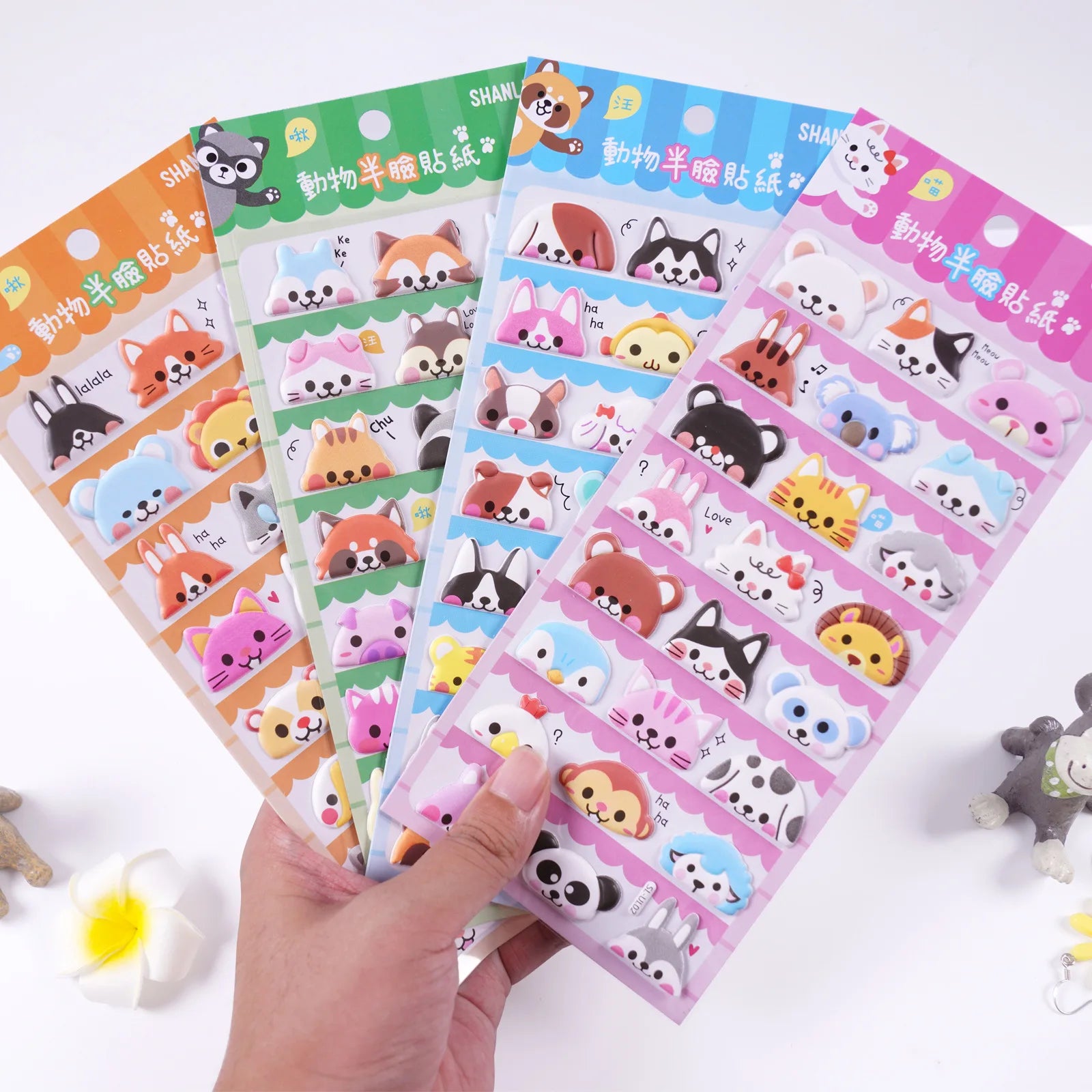 1pcs/lot Kawaii Stationery Stickers - Cartoon animals