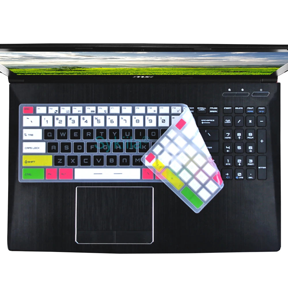 Silicone Keyboard Protector for MSI Gaming Laptops – GL Series