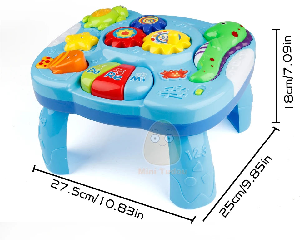 Educational Music Table Toy for Babies 6 Months+