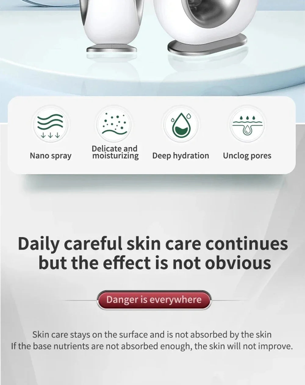 Skin Moisturizing Mist Sprayer