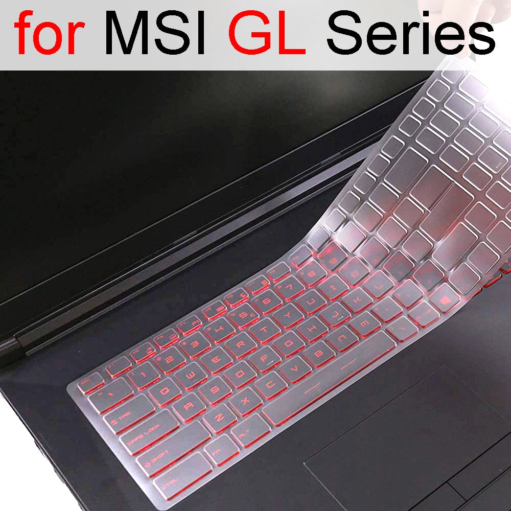 Silicone Keyboard Protector for MSI Gaming Laptops – GL Series