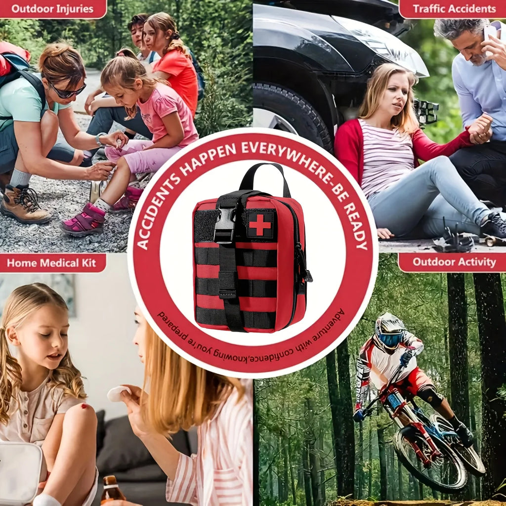 205-Piece Universal First Aid Kit - Home, Travel & Outdoor