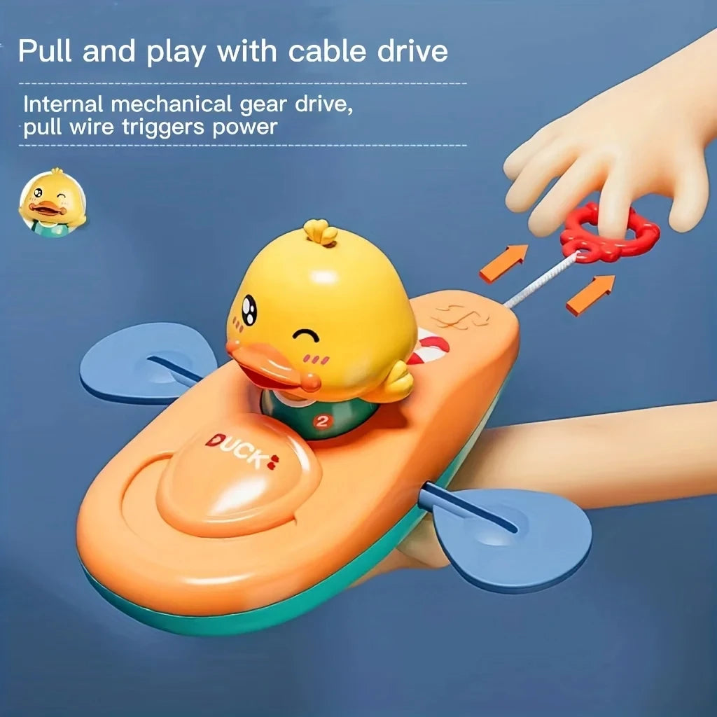 Little Yellow Duck in Kayak - Pool & Bath Toy