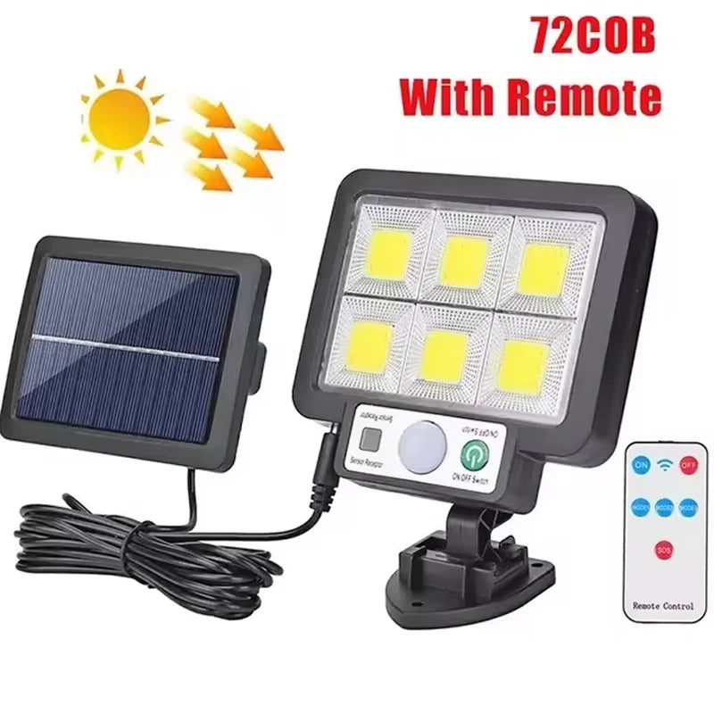 Outdoor Solar LED Wall Light