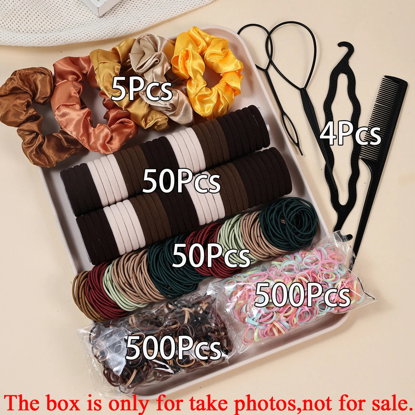 Hair Accessories Set (1109 pcs)