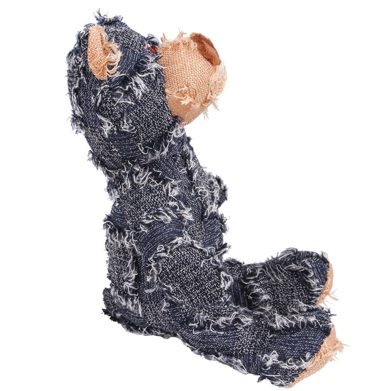 Interactive Plush Teddy Bear Sound Toy for Dogs