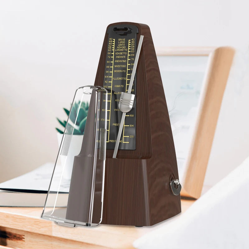 Wood Grain Mechanical Metronome