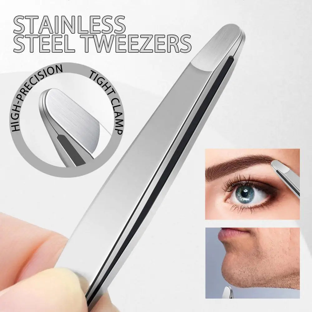 Non-Slip Stainless Steel Tweezers
