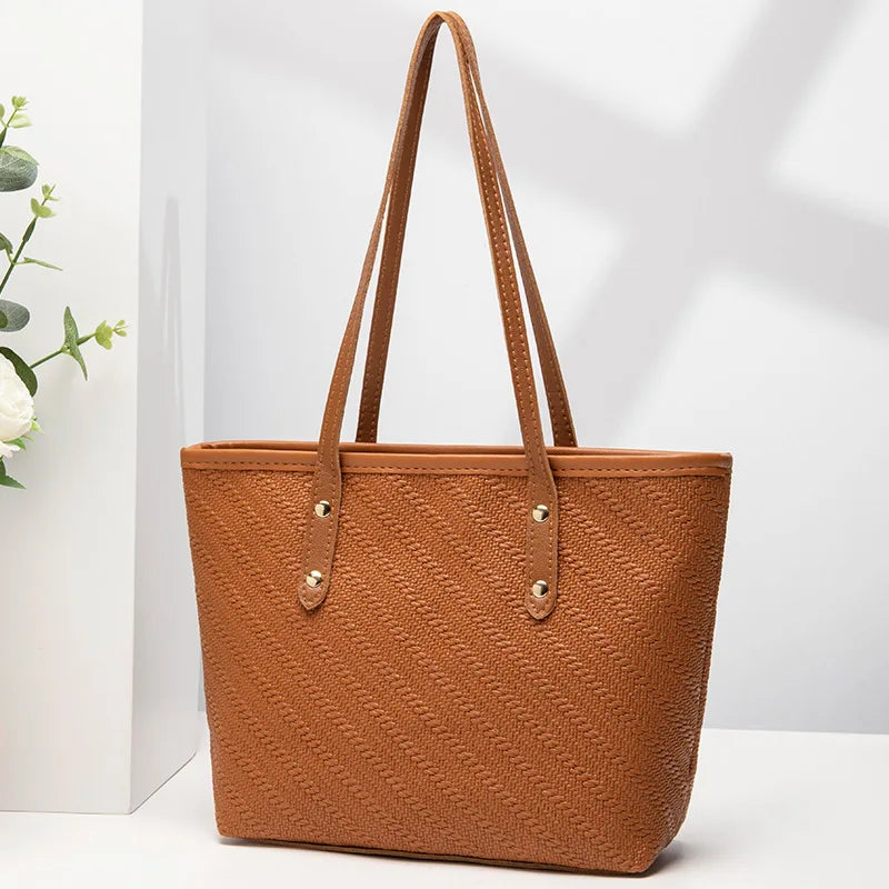 Embossed Floral Handbag
