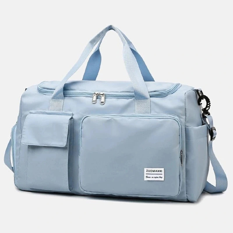Duffle Bag with Shoe Compartment