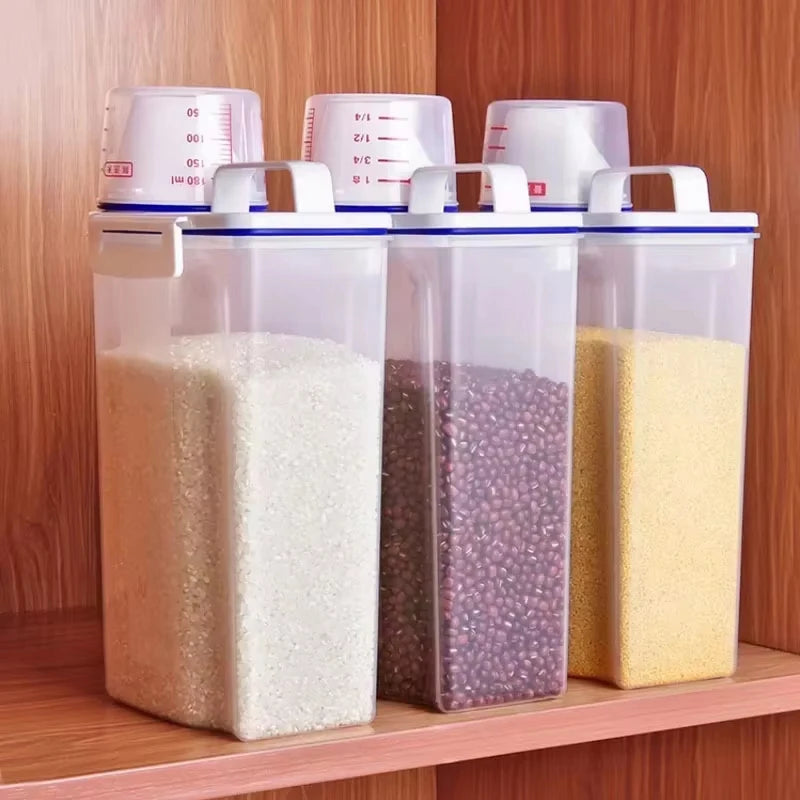 Airtight Dry Food Storage Container with Lid – BPA-Free, Pantry Organiser