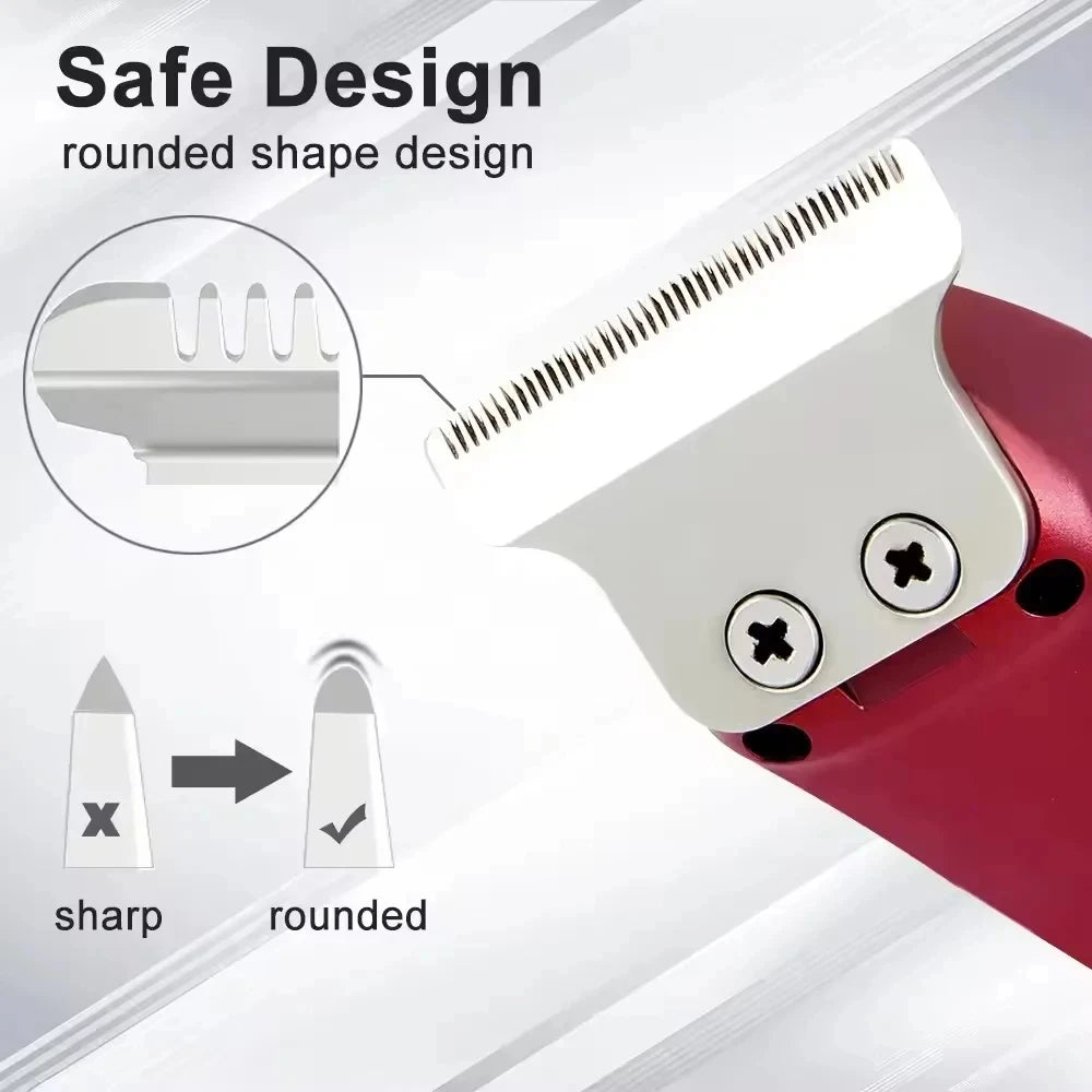 Mini Portable Rechargeable Electric Hair Clipper – Cordless Trimmer