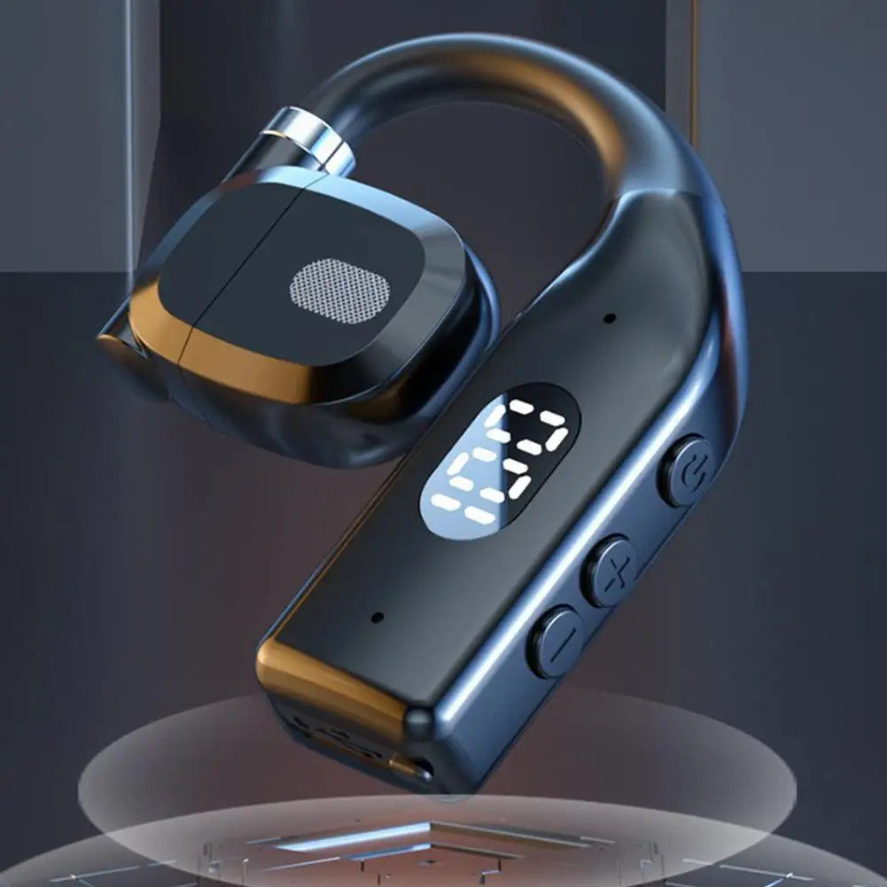 Wireless Bluetooth 5.4 Ear Hook Sport Headphones with Mic