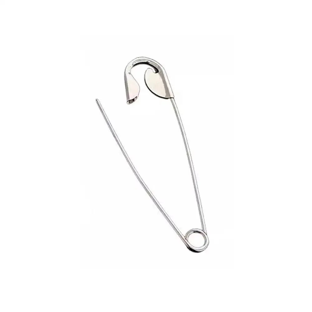 Metal Hair Claws with Large Safety Pin
