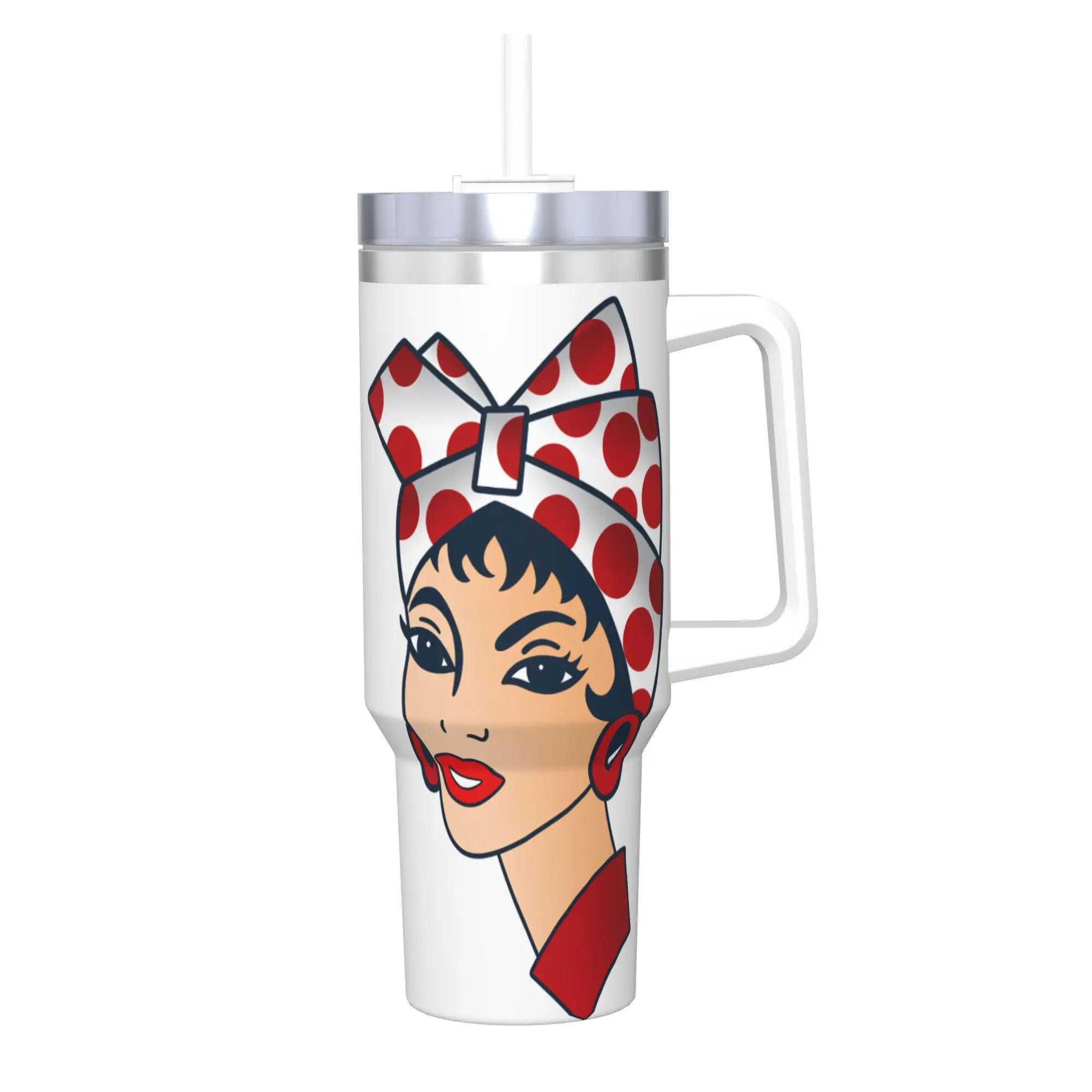 Aesthetic Art Stainless Steel Thermal Tumbler