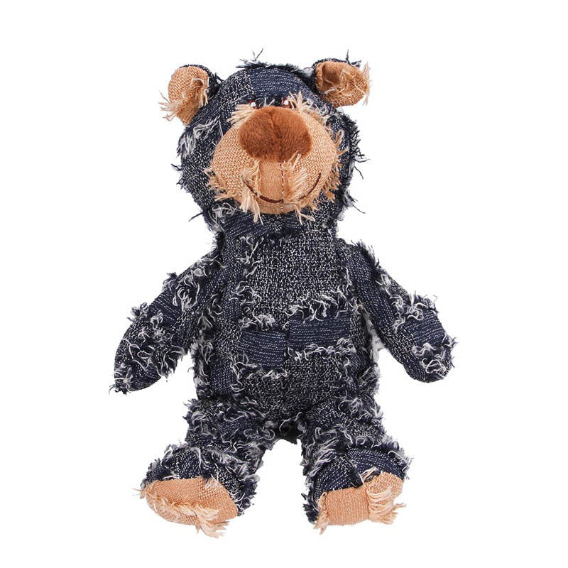 Interactive Plush Teddy Bear Sound Toy for Dogs