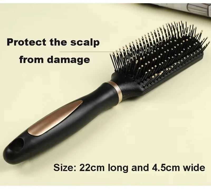 Salon Straight & Smooth Hairbrush – Anti-Static Detangling Brush