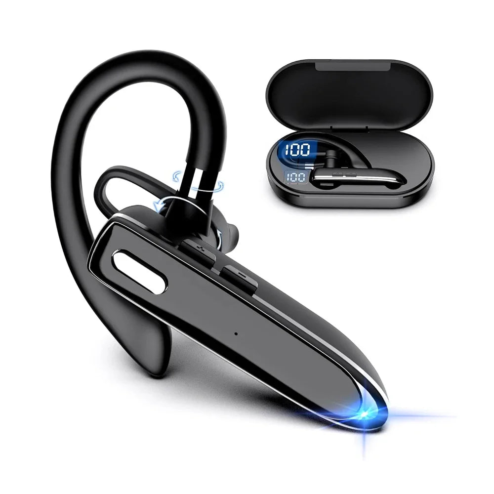 Wireless Bluetooth Earphones with ENC Noise-Cancelling Microphone