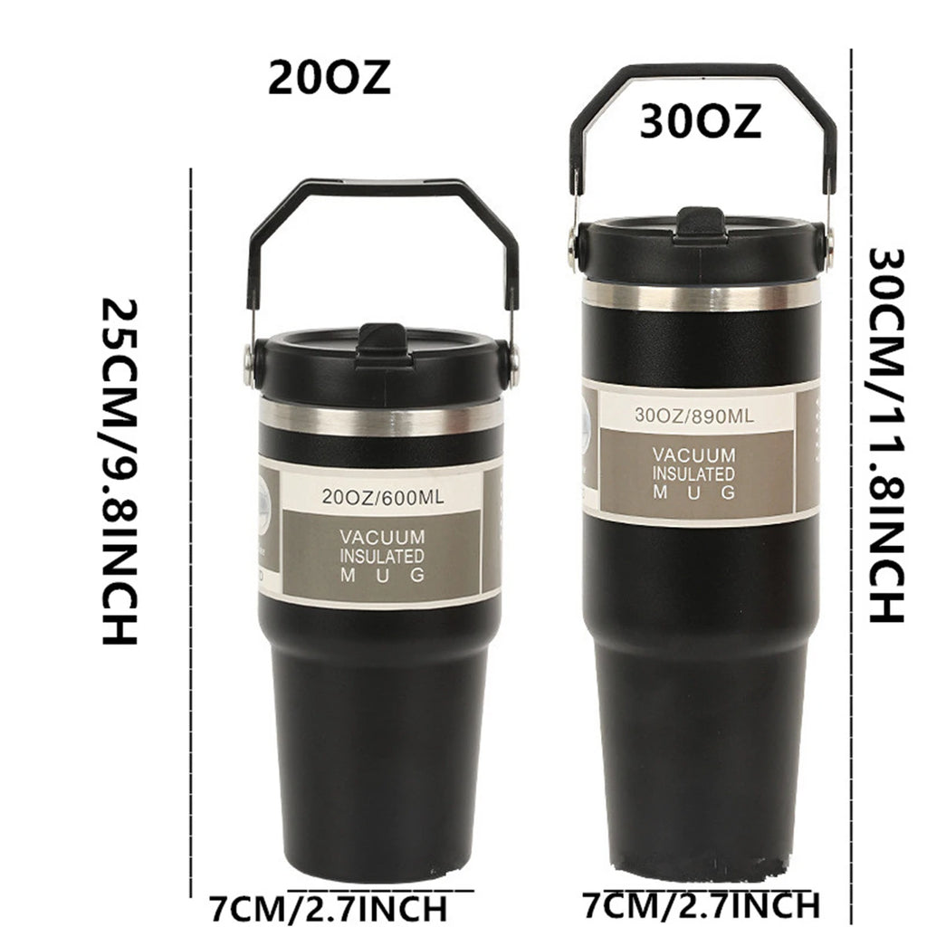 Stainless Steel Vacuum Tumbler with Lid – 20oz or 30oz