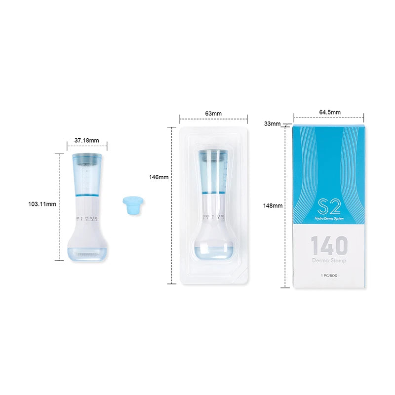 Microneedle Derma Stamp for Home Use – 0.25mm, Face & Scalp