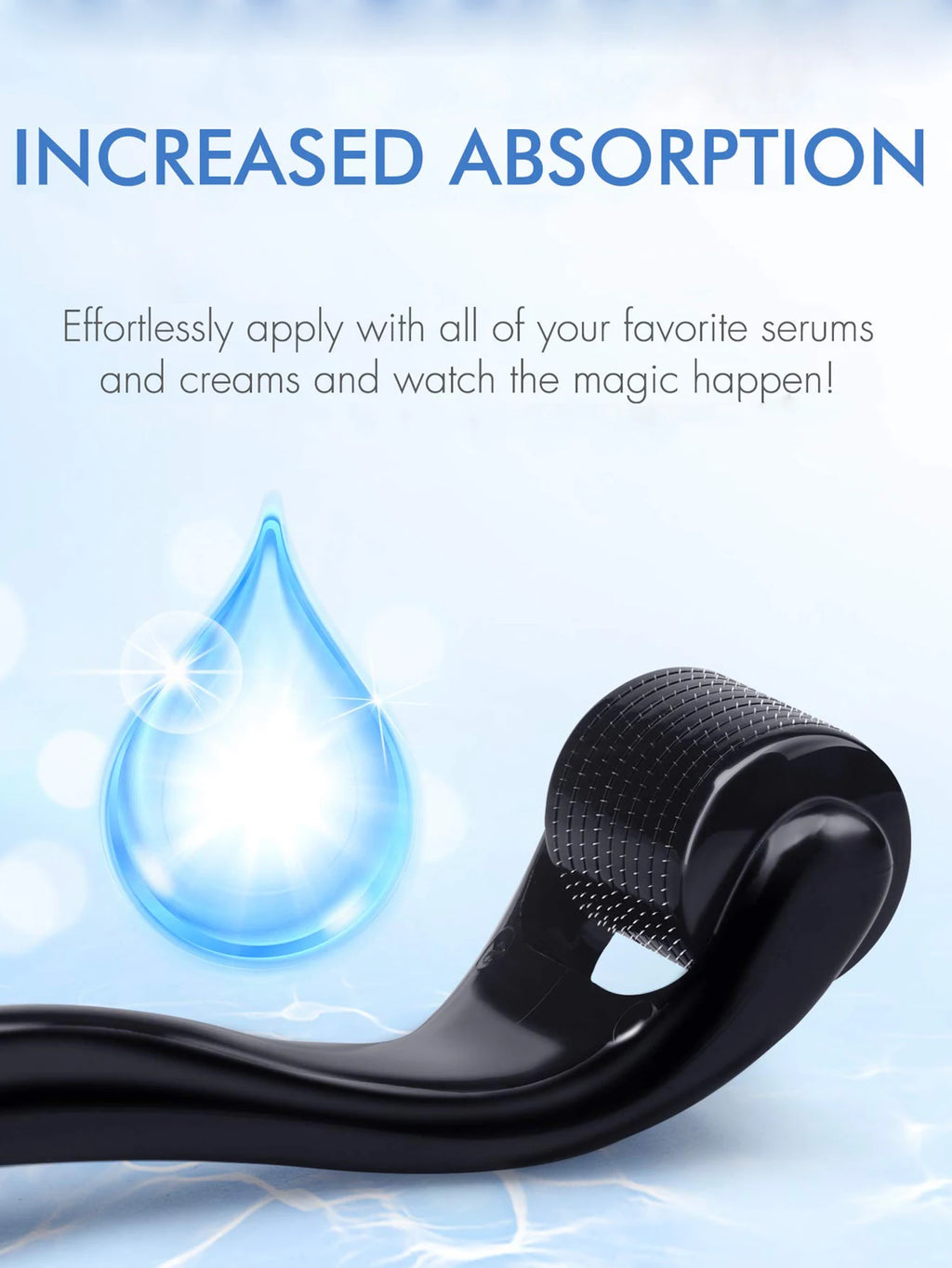 540-Pin Titanium Microneedle Derma Roller