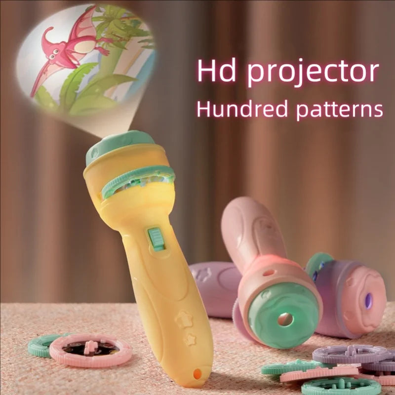 Children's Luminous Cartoon Projector – Night Light Toy