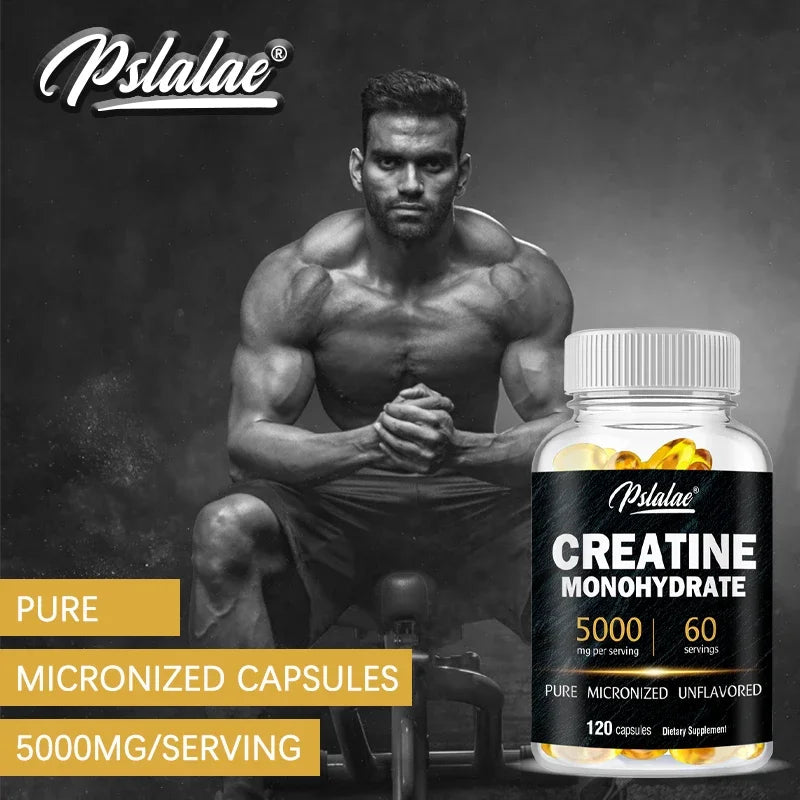 Creatine Monohydrate Powder - Strength, Endurance & Muscle Building