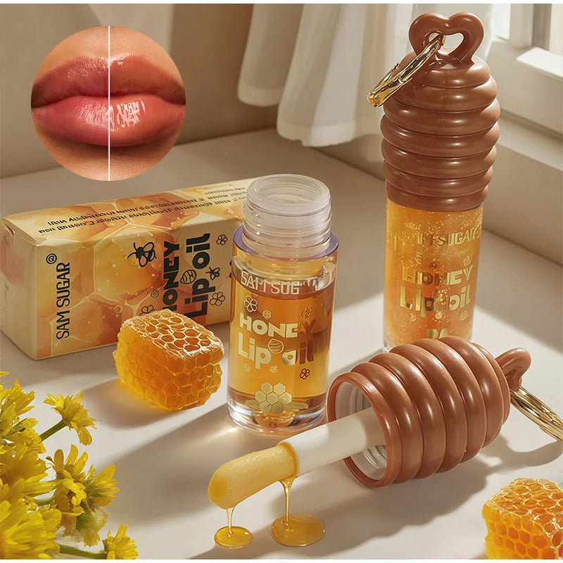 Honey Lip Balm - Longlasting Moisturizing With Transparent Pearlescent