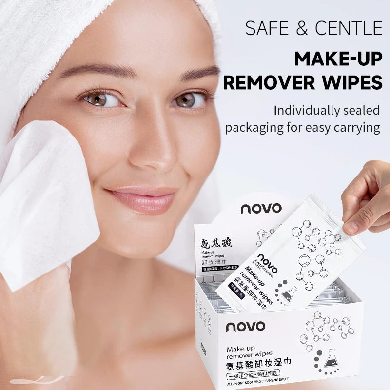 Makeup Remover Wipes – Individually Packaged, 30 Pack