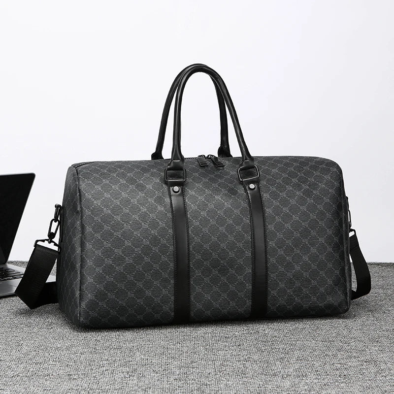 Classic Full-Print Hard Shell Travel Luggage