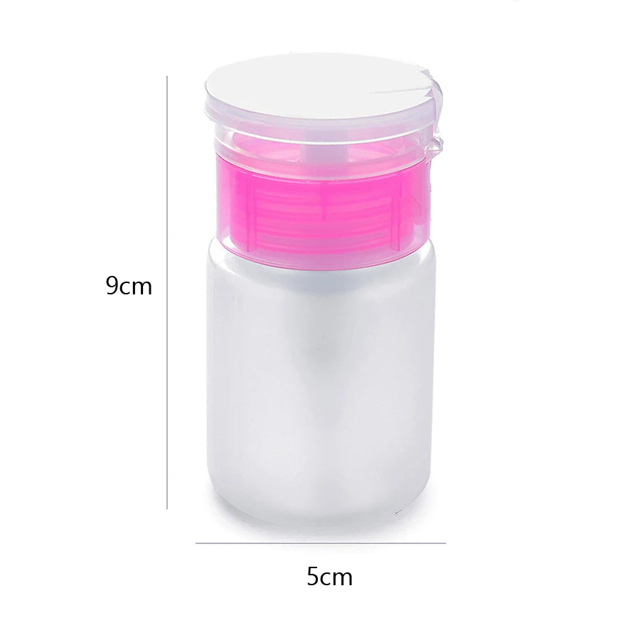 Empty 75ml Pump Dispenser for Nail Polish Remover