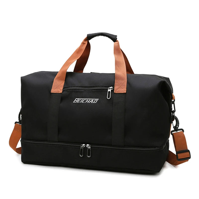 Sports Fitness Bag with Dry-Wet Separation