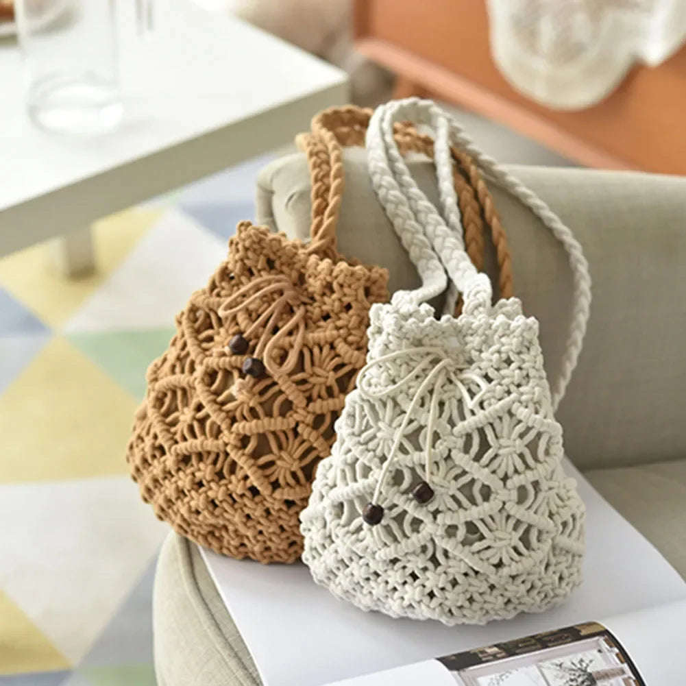 Handmade Women's Bucket Bag – Shoulder & Crossbody