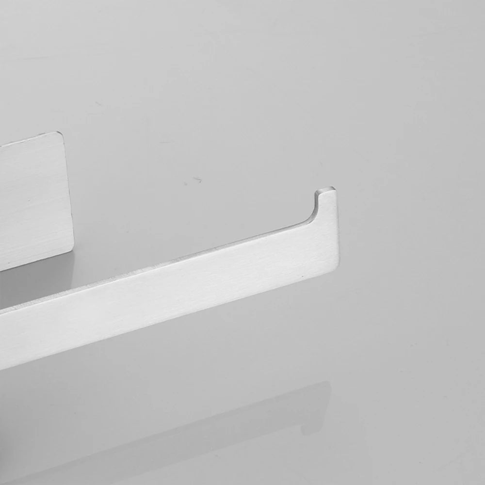 Matte Black Bathroom Accessories Set - Wall Mounted
