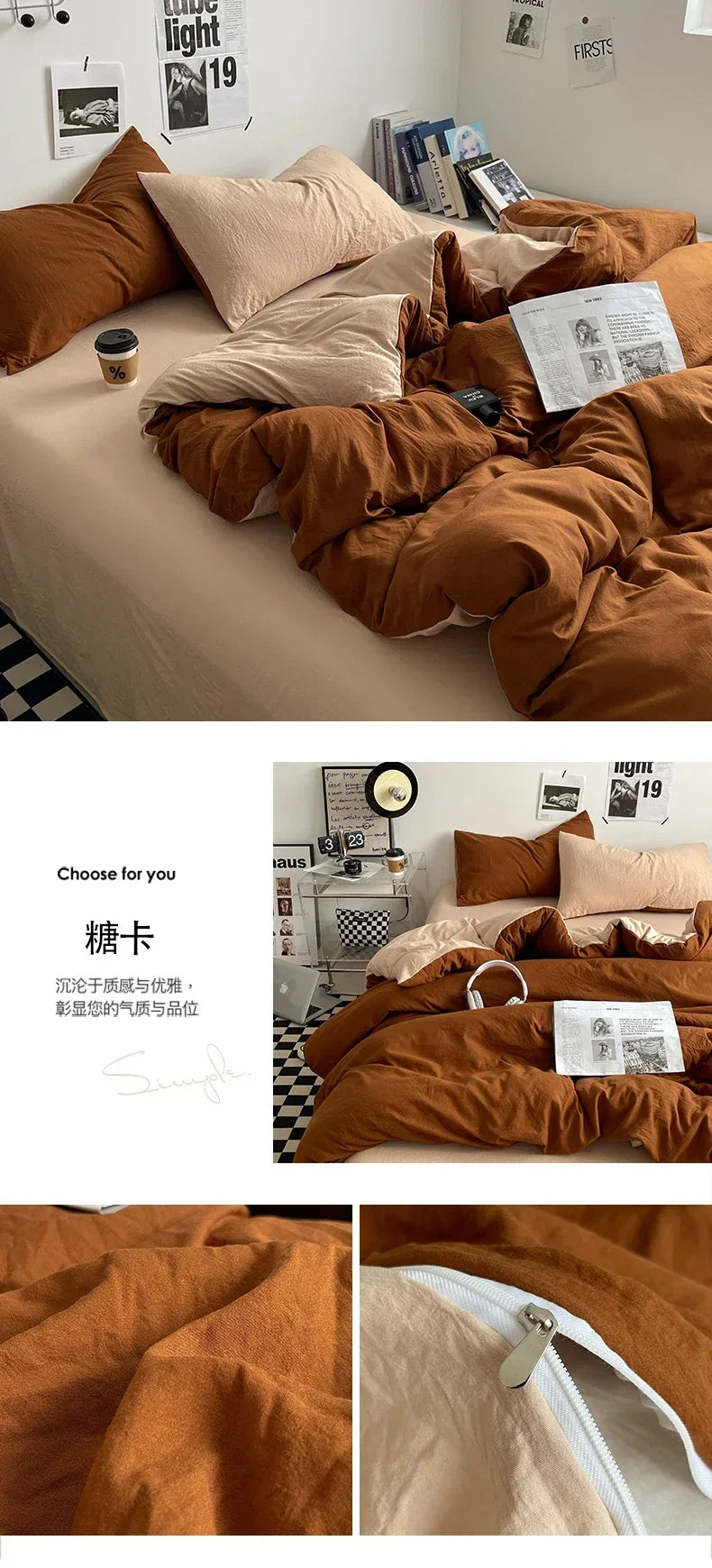 Duvet Cover with pillowcases and sheet