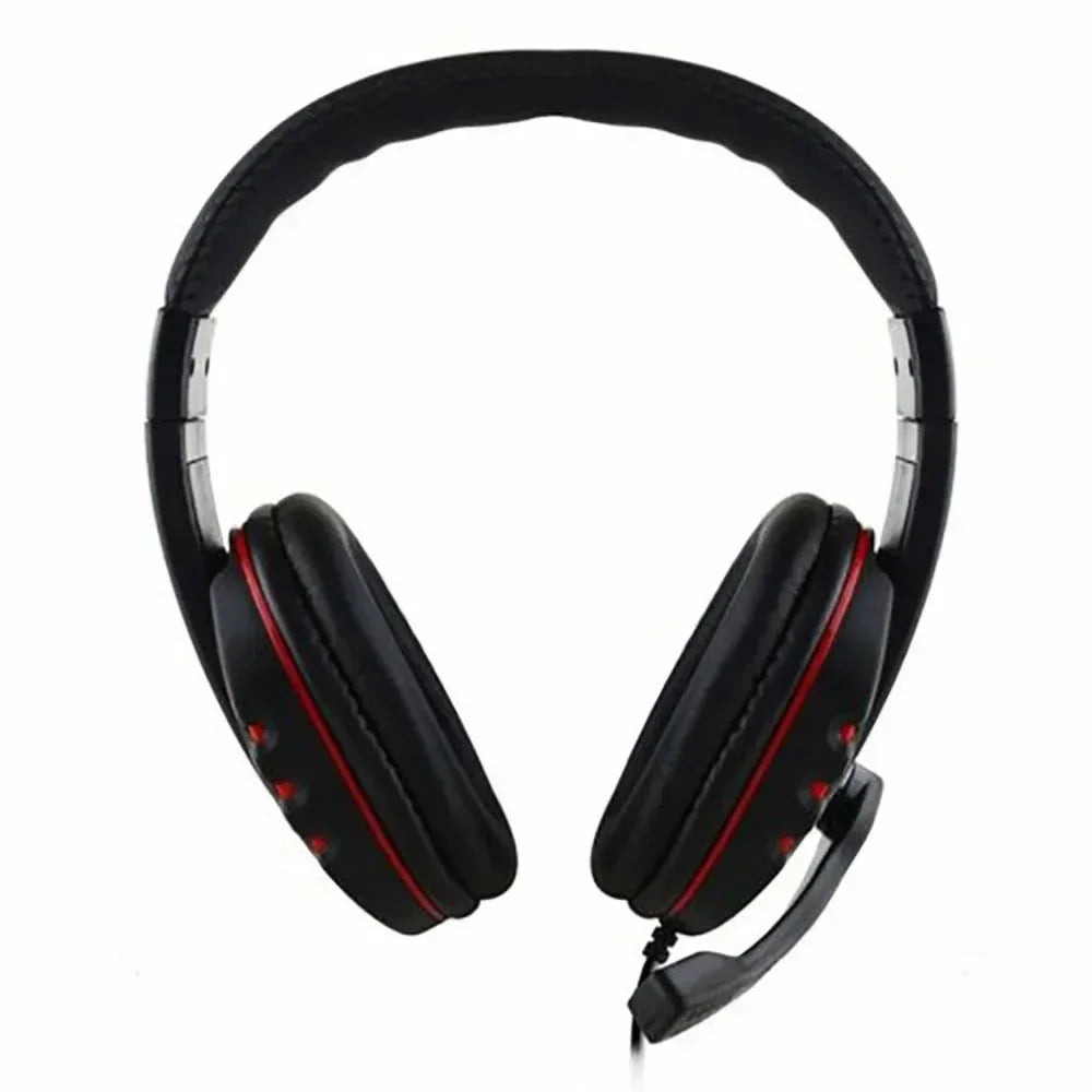 3.5mm Wired Gaming Headset with Noise-Cancelling Mic – Compatible with PS4 & PC