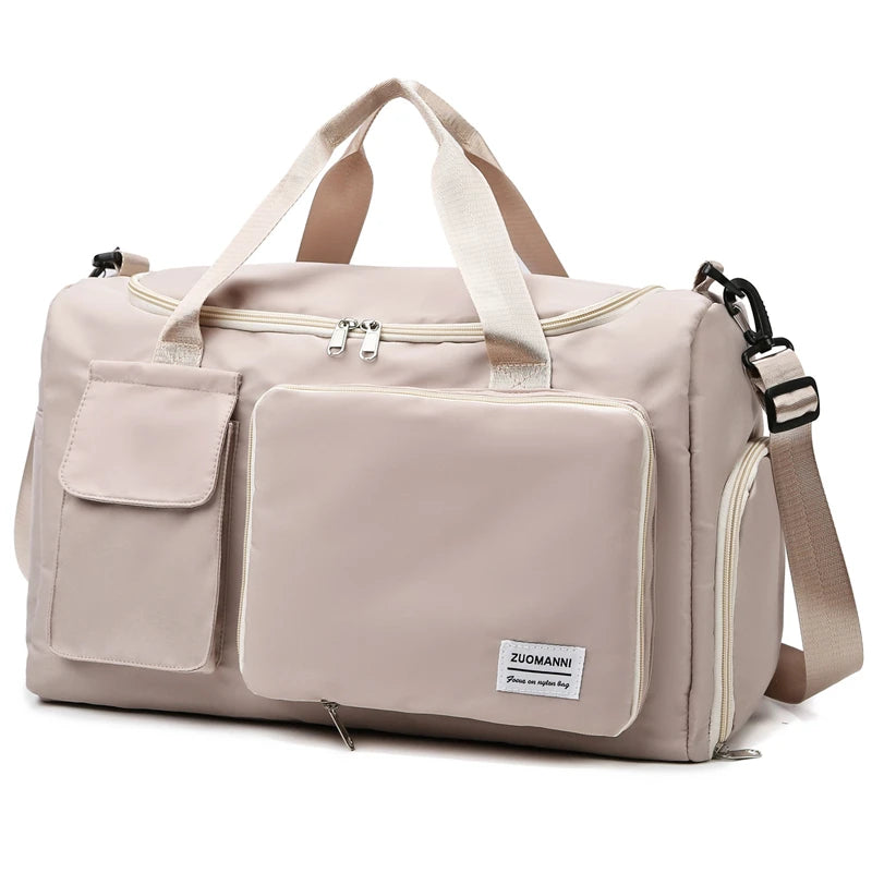 Duffle Bag with Shoe Compartment