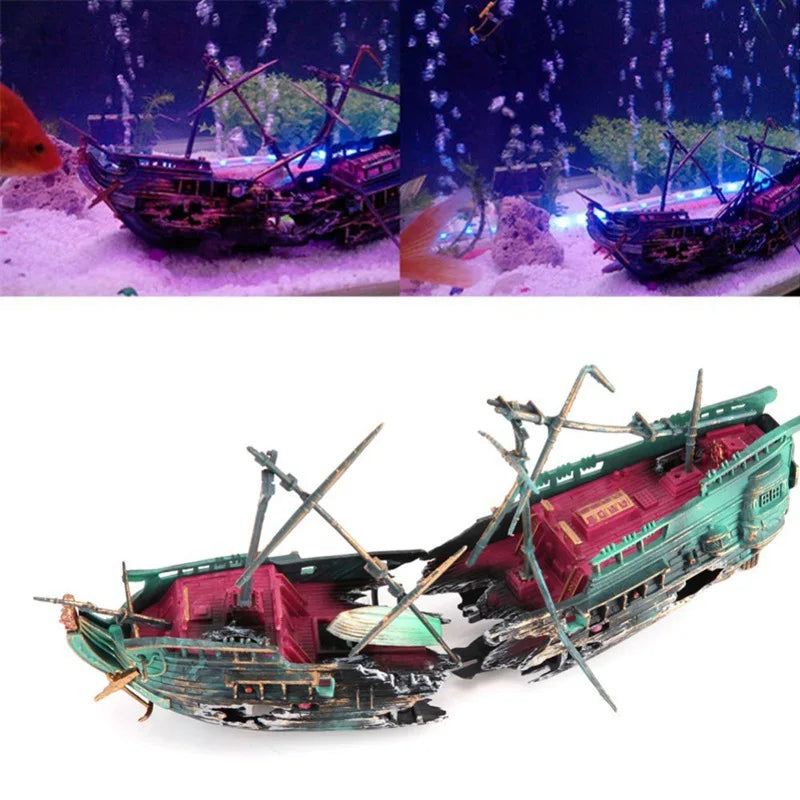 Large Aquarium Decorations – Underwater Fish Tank Ornament Set