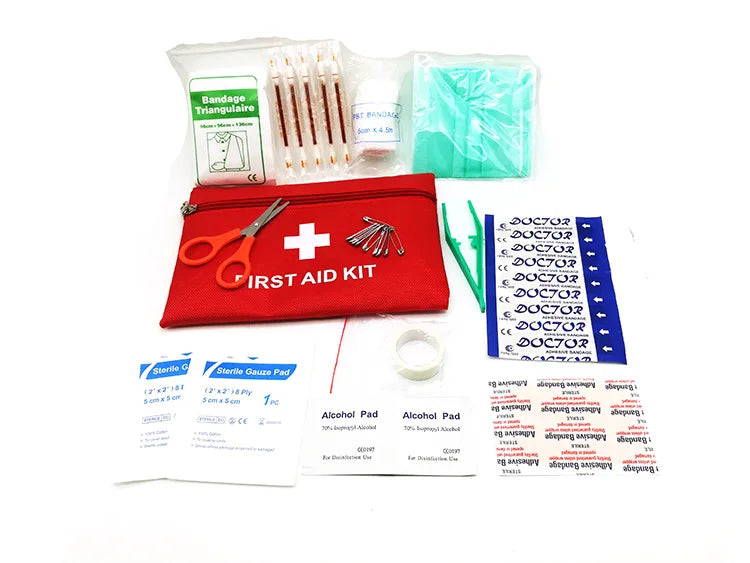 13-Piece Portable First Aid Kit - Outdoor, Home & Travel