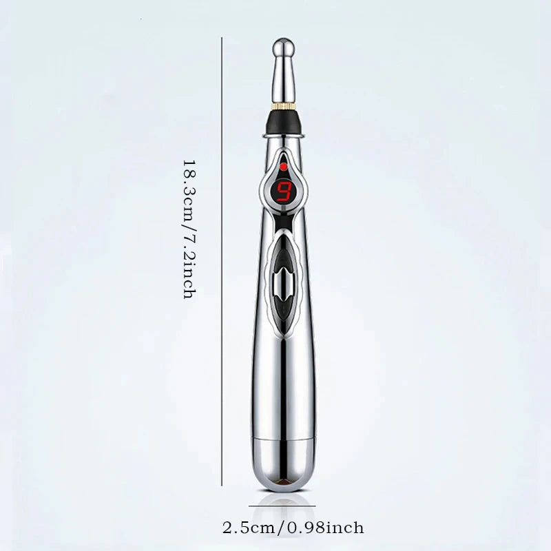 Electronic Acupuncture Point Massage Pen – Pain Relief & Meridian Therapy