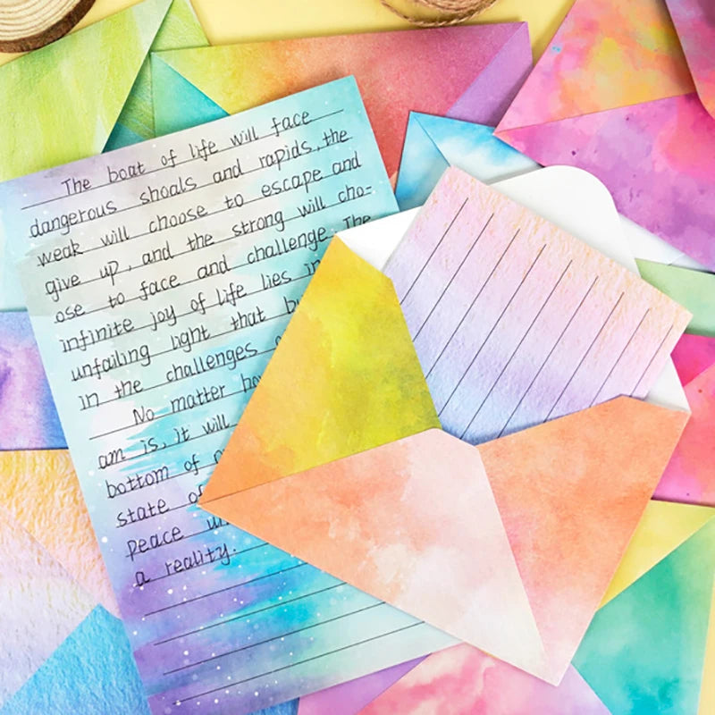 160-Piece All-in-One Writing Kit - Papers, Envelopes & Dot Stickers
