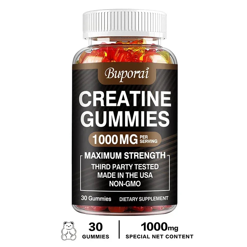 Creatine Monohydrate Gummies - Energy & Muscle Building