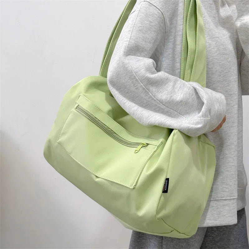 Canvas Shoulder Tote Bag