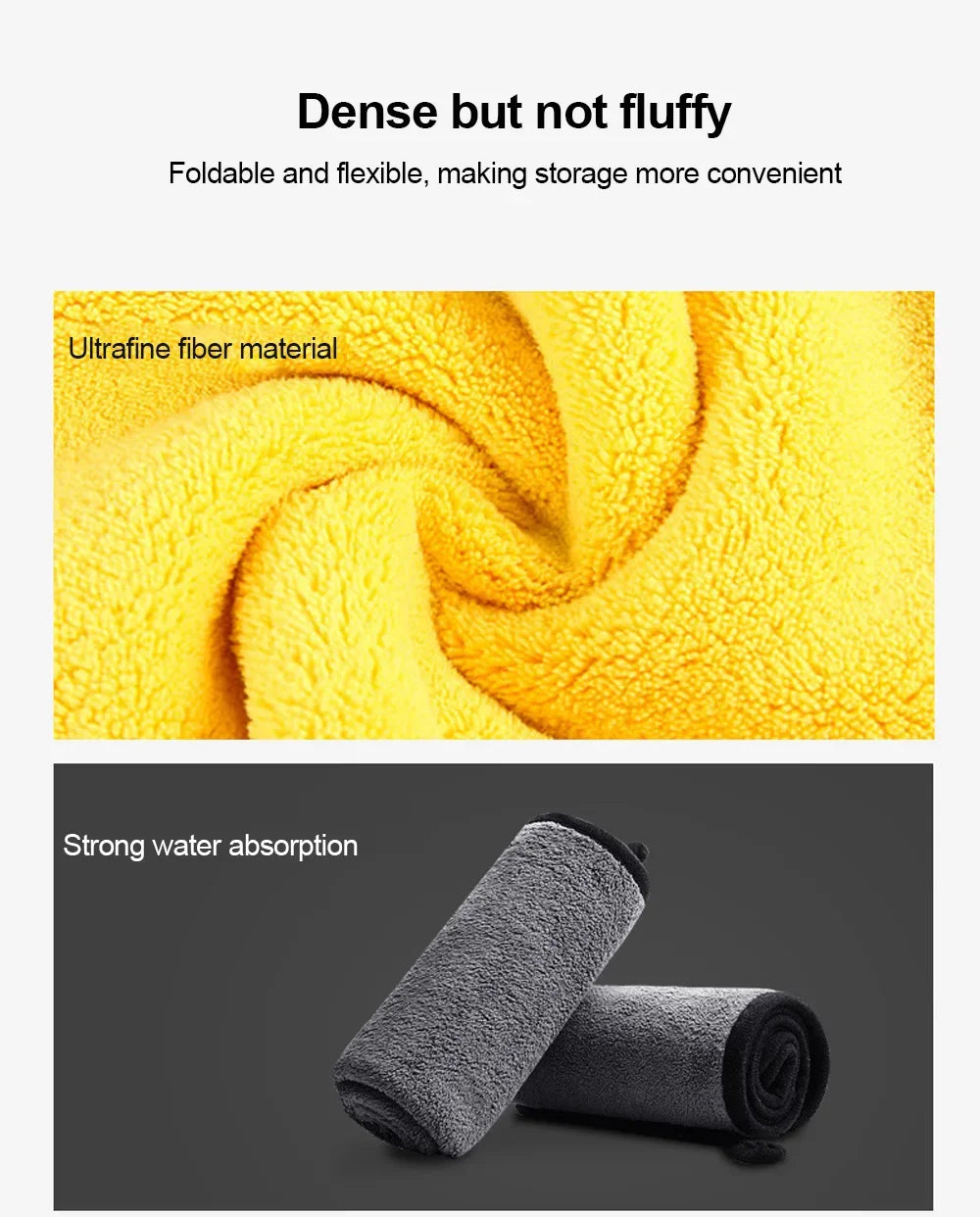 Thickened Microfiber Car Wash & Drying Cloth