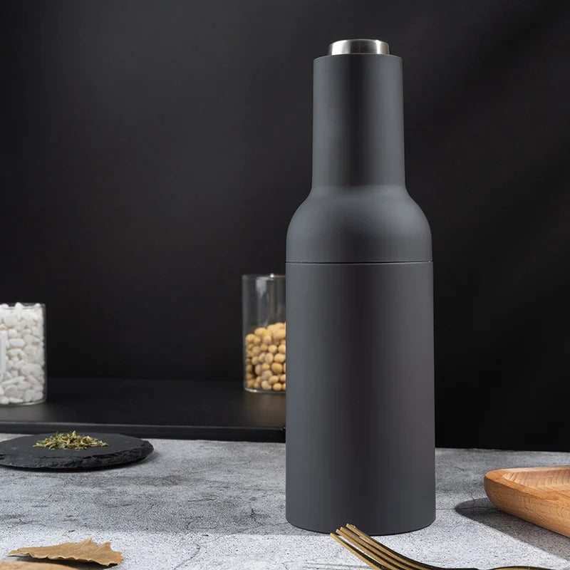 Electric Salt & Pepper Grinder Set – USB Rechargeable