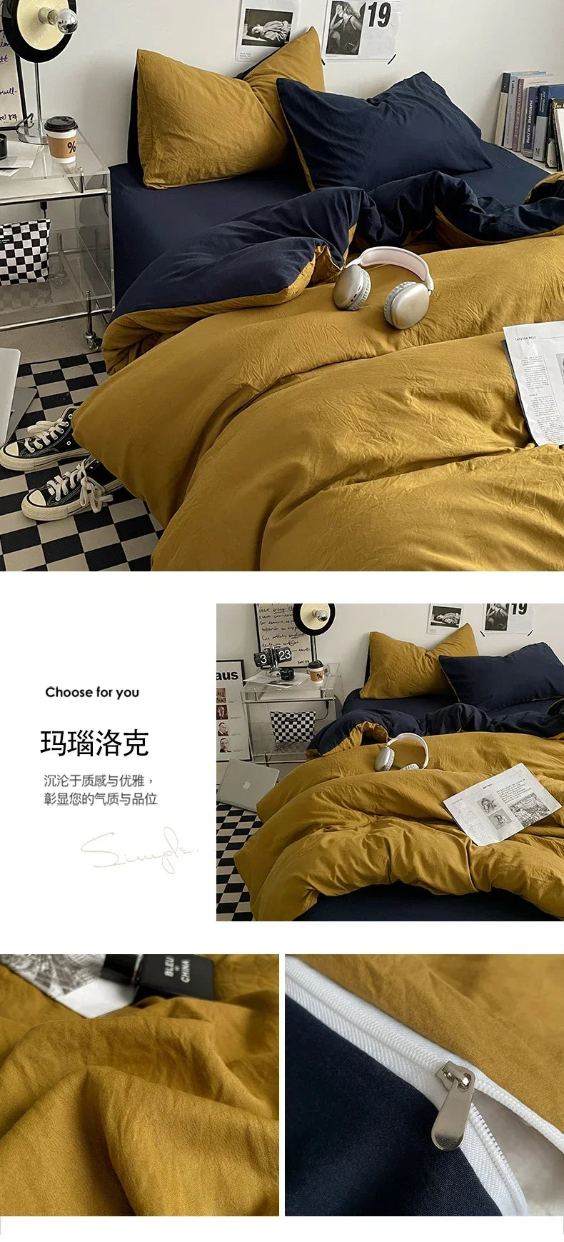 Duvet Cover with pillowcases and sheet