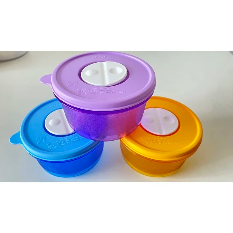 400ml Microwave-Safe Lunch Box – Compact Leakproof Meal Container