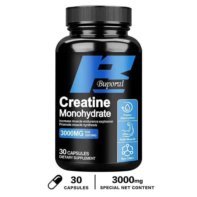 Creatine Monohydrate - Energy, Endurance & Muscle Growth